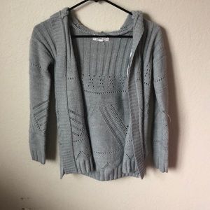 Grey cardigan
